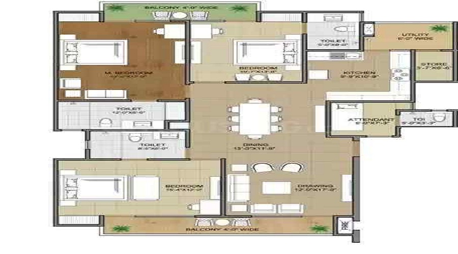 Sushma Belleza Floor Plan