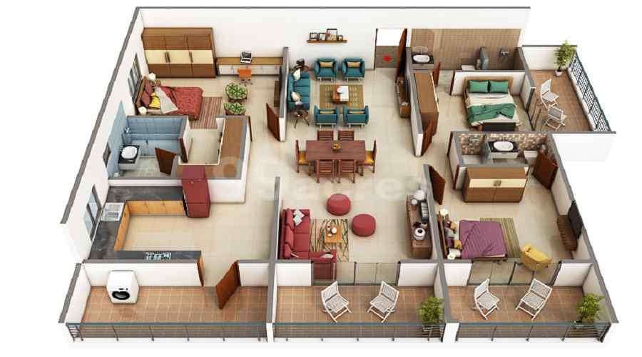 Candeur Crescent Floor Plan
