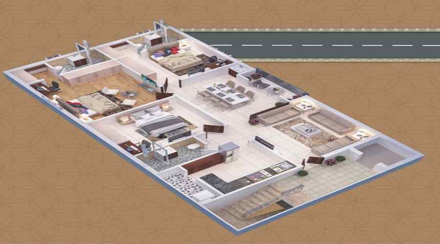 Pinnacle Rabindra Enclave Floor Plan