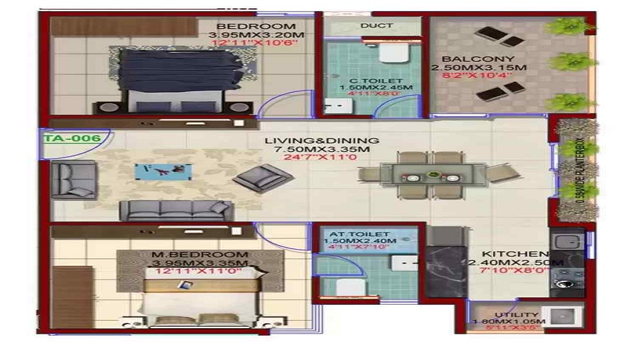 VN Skylar Floor Plan