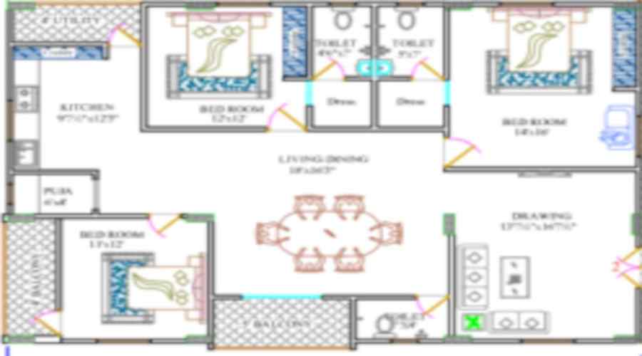 Divyadeep Heights Floor Plan