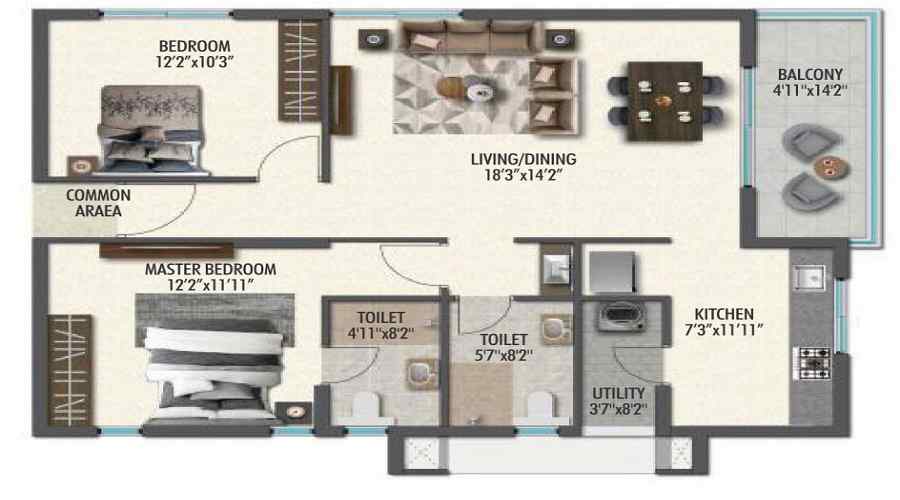 Sahasram The Ananda Floor Plan