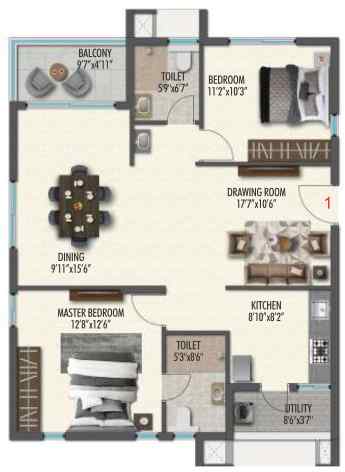 Sahasram The Ananda Floor Plan