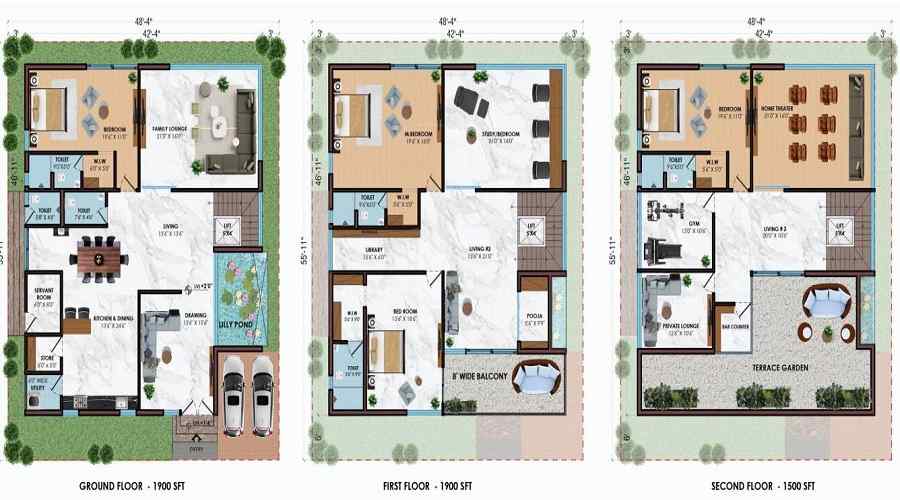 GSR Asteria Pride Floor Plan