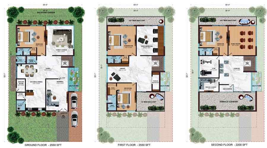 GSR Asteria Pride Floor Plan