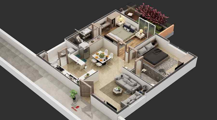 Sunshine Destino Floor Plan