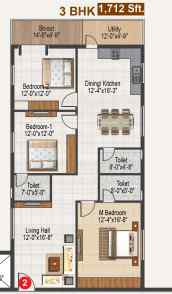 Skandhanshi Trident Floor Plan