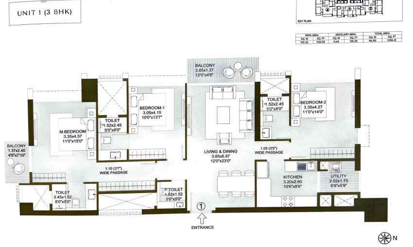 L&T The Gateway Floor Plan