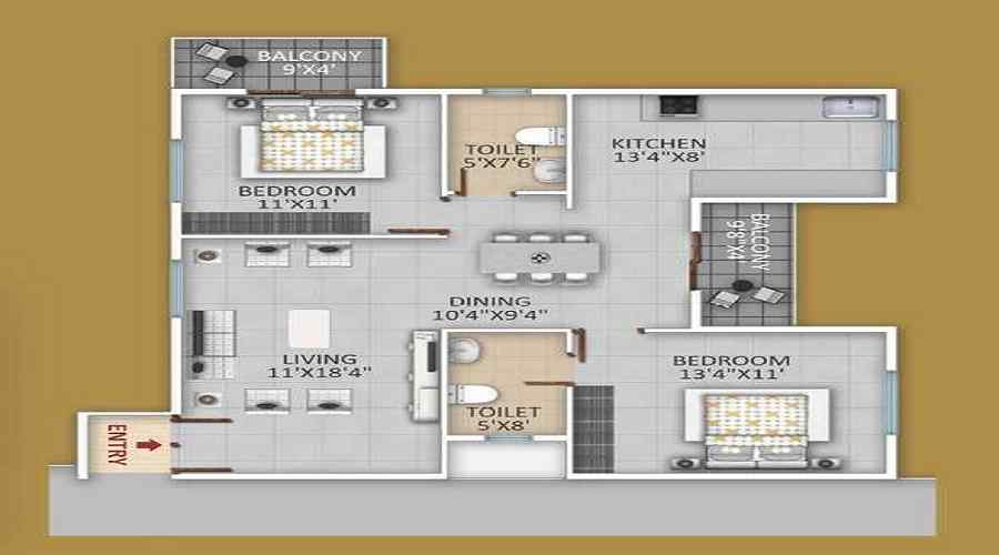 Vasudha Parkone Floor Plan