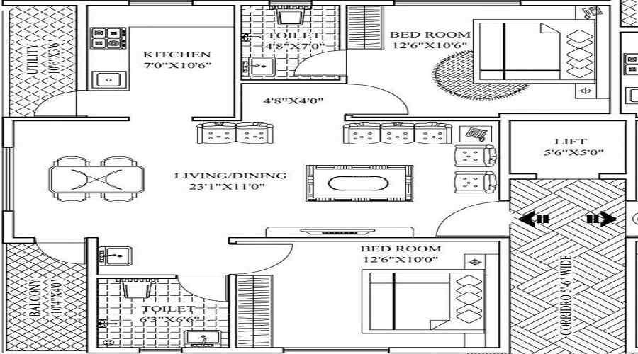 Adhya Gold Floor Plan