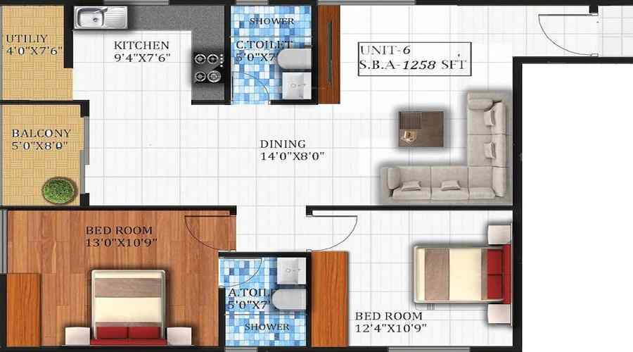 TKN Ridge Floor Plan
