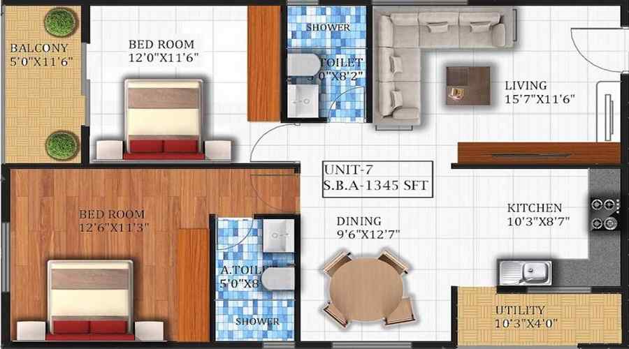 TKN Ridge Floor Plan