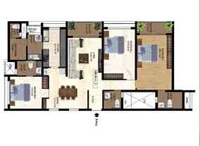 TVS Emerald Luxor Floor Plan