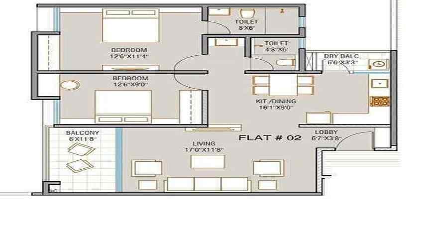 Disha Loharuka Solaris Floor Plan