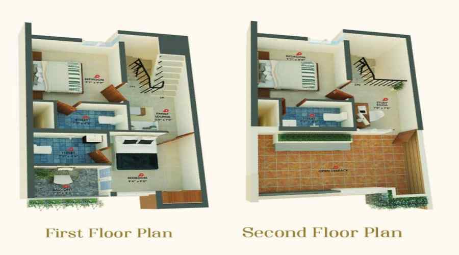 Sterling Emperor Zen Villas Floor Plan