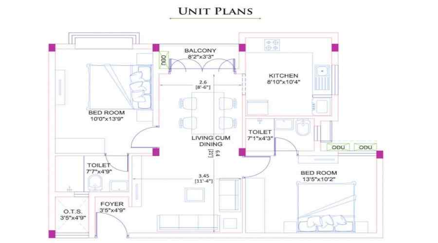 VNR Hywinds Floor Plan