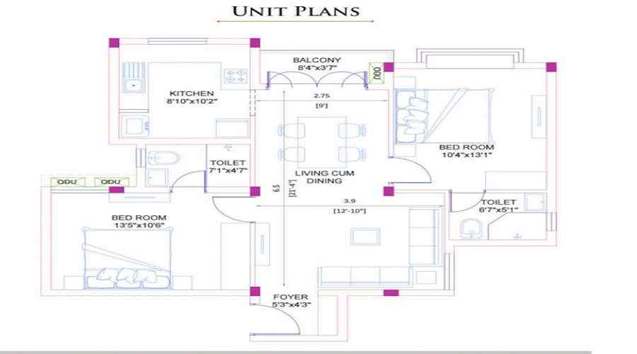 VNR Hywinds Floor Plan