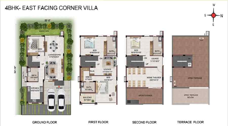 CasaGrand Hanford Floor Plan