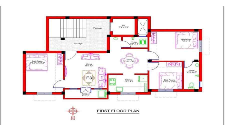 The Congate Sai Chidambaram Floor Plan
