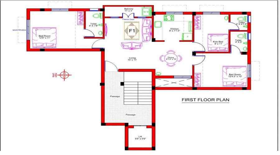The Congate Sai Chidambaram Floor Plan