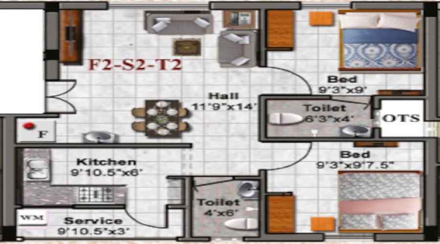 Rejus Nakshatra Floor Plan