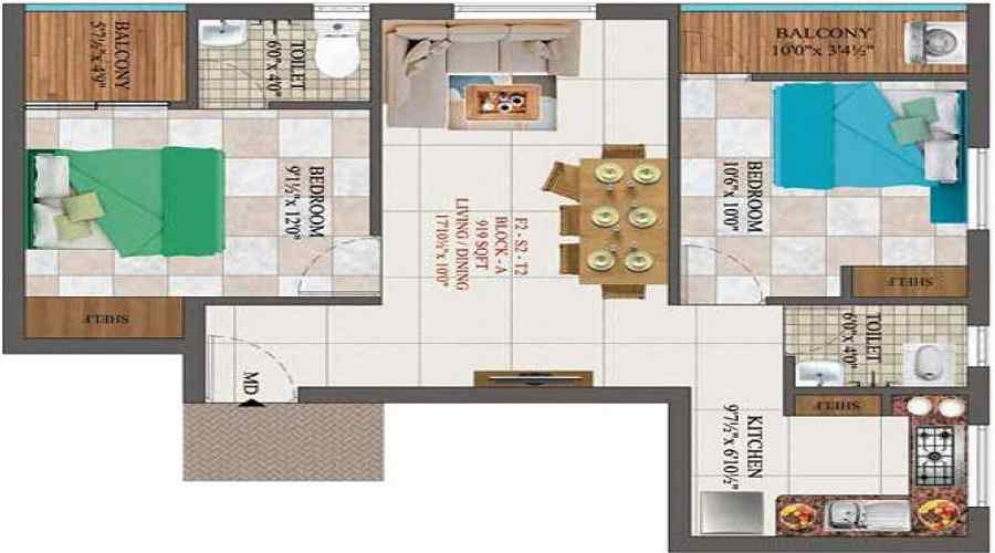 Asset Raintree Floor Plan