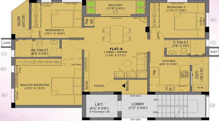 Firm Ashmita Floor Plan