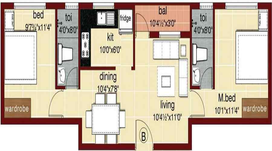 Rajkham Kadaksham Floor Plan