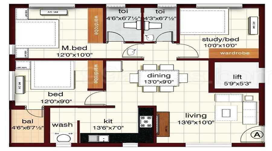 Rajkham Salam Castle Floor Plan