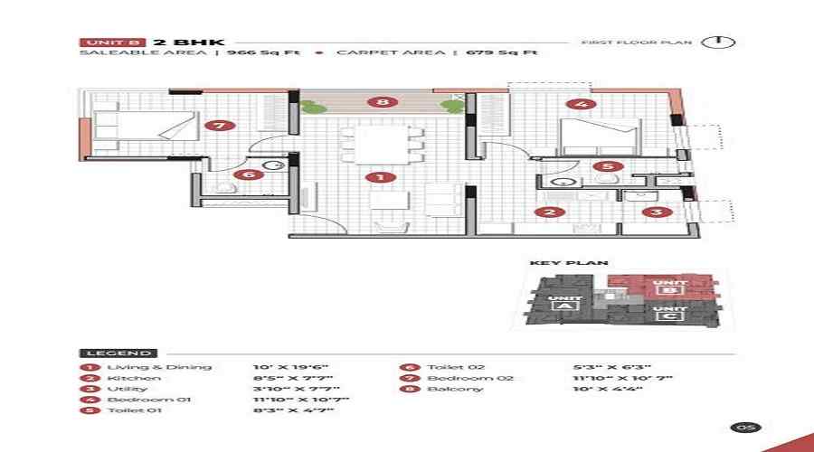 EK EDGE Floor Plan
