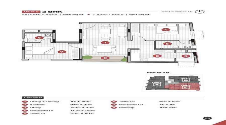 EK EDGE Floor Plan