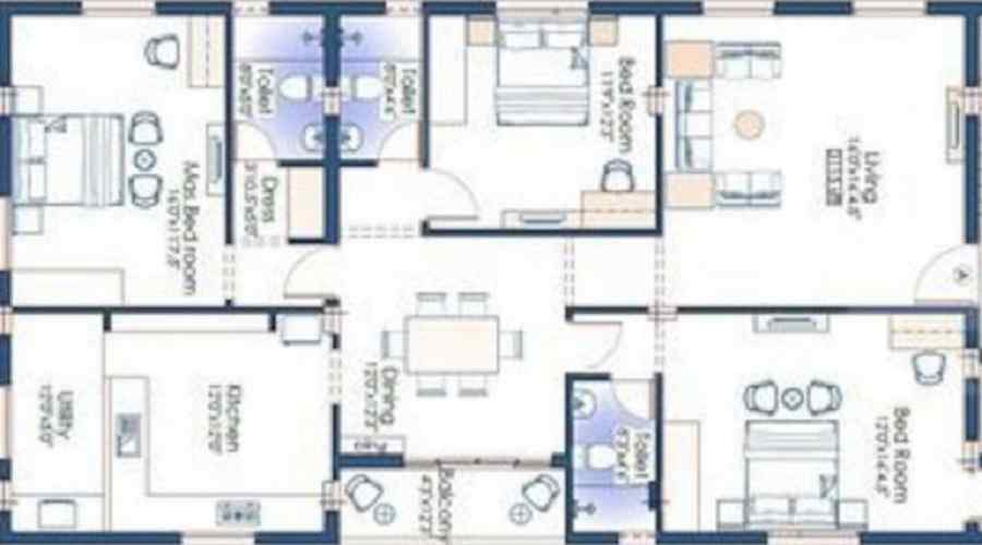 Pushkars Radhesh Floor Plan