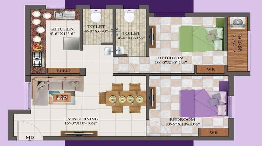 AK Vishnevite Floor Plan