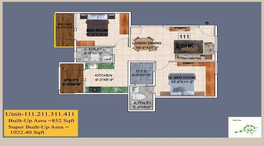 Fusion 4 Pearl Floor Plan