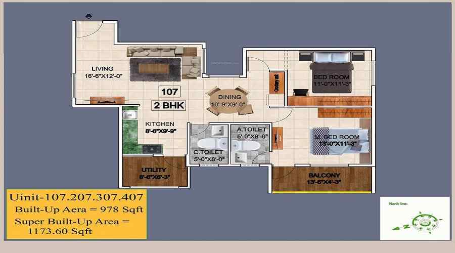 Fusion 4 Pearl Floor Plan