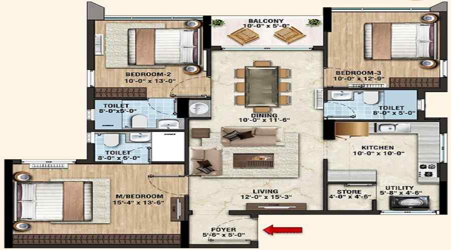 Lifestyle Vardaan Floor Plan