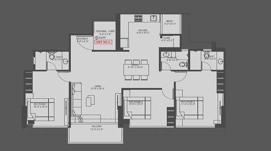 Sangath Accolade Floor Plan