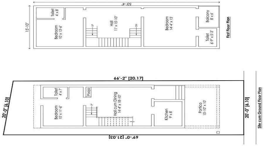 GJ Yeshika Villas Floor Plan