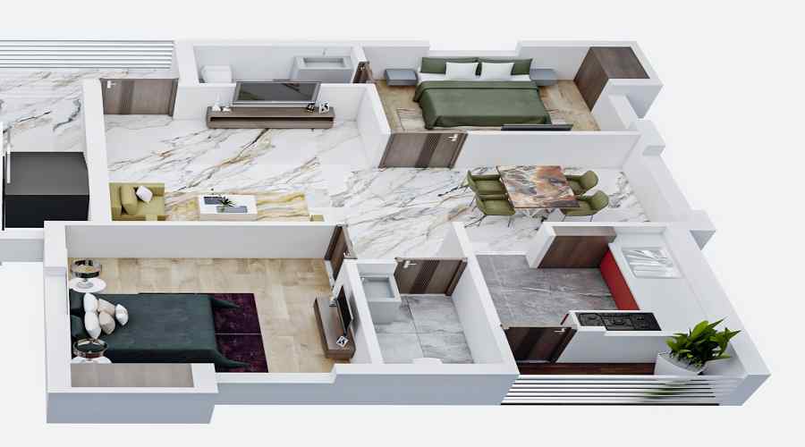 Alankar Garnet Floor Plan