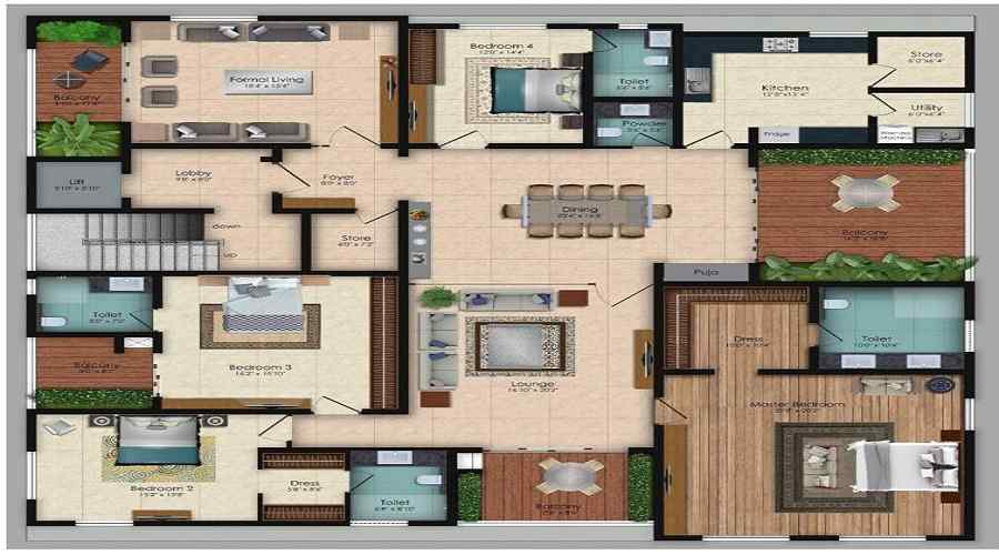Voora Beckford Floor Plan