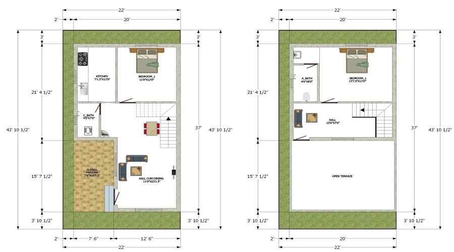 Budget Sai Prince Garden Floor Plan