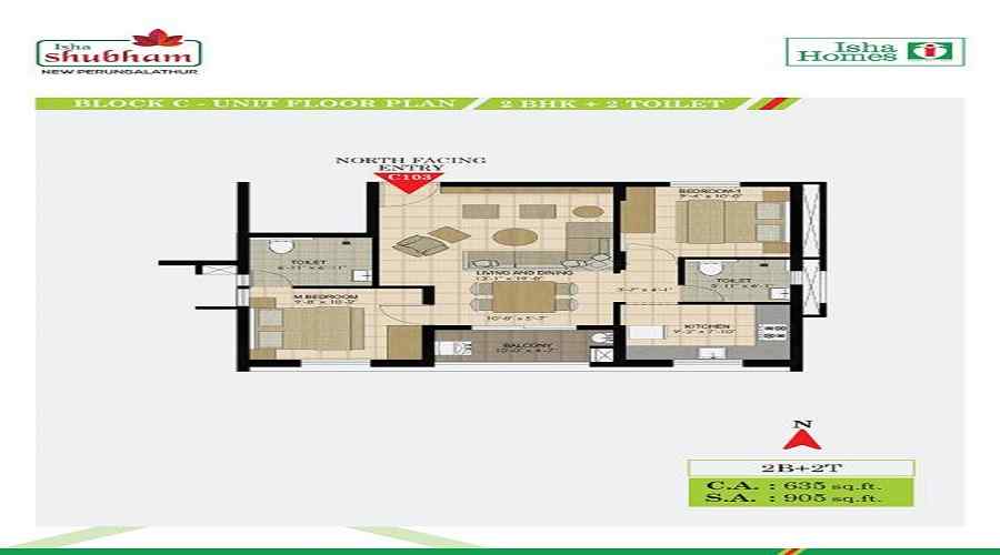 Isha Shubham Floor Plan