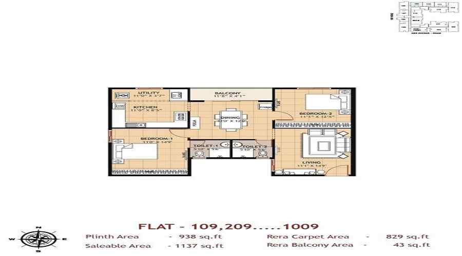 Ramaniyam Anugraha Floor Plan