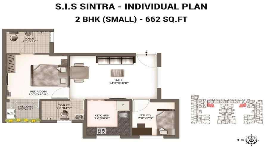 South India SIS Sintra Floor Plan