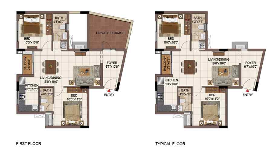 CasaGrand Southbrooke Floor Plan