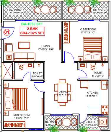 DB Lakven Visishta Floor Plan