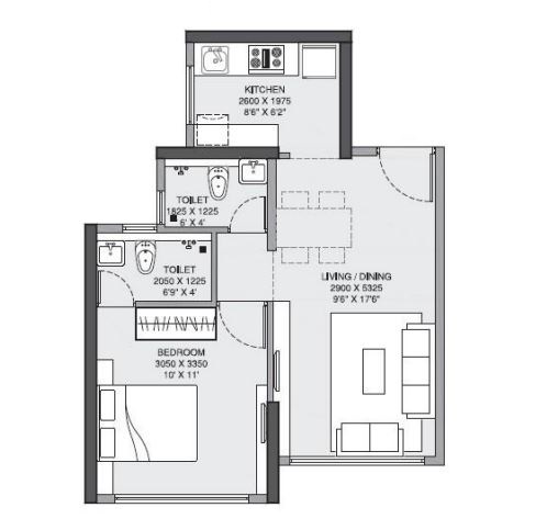L&T 77 Crossroads Floor Plan