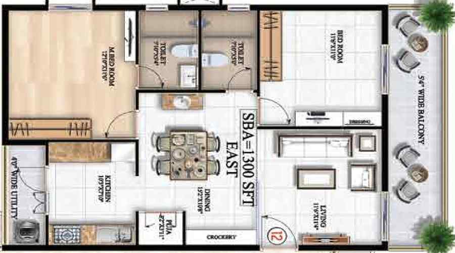 AR Homes Rise Floor Plan