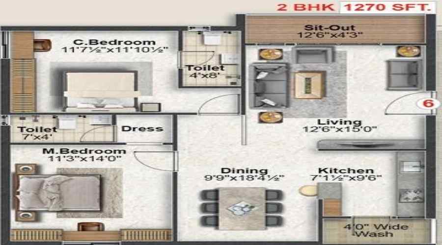 Haimi Nirvana Floor Plan