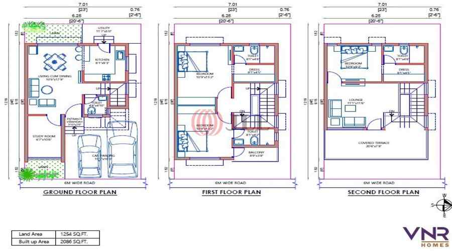 VNR Cloverdale Floor Plan